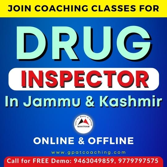 drug-inspector-coaching-in-jammu-&-kashmir