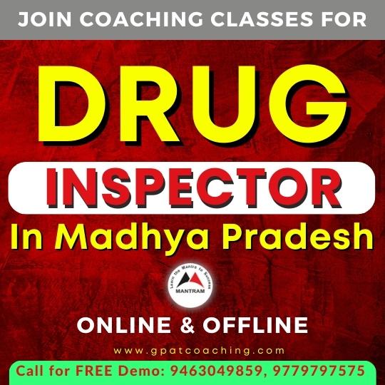 drug-inspector-coaching-in-madhya-pradesh