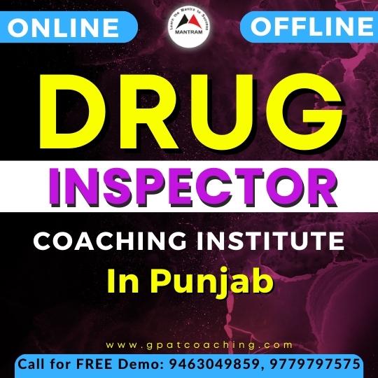 drug-inspector-coaching-in-punjab